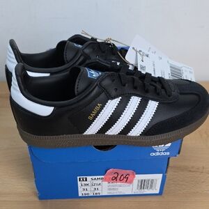 Adidas Samba Black and White Shoes 13K
